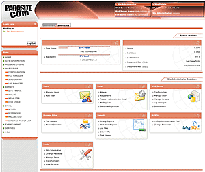 Site admin CP
